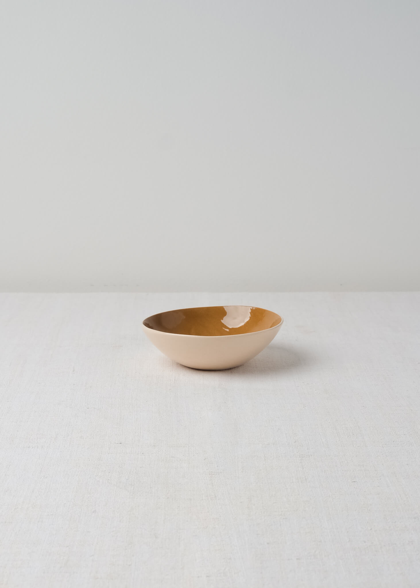 Handmade Olive Bowl – Mustard
