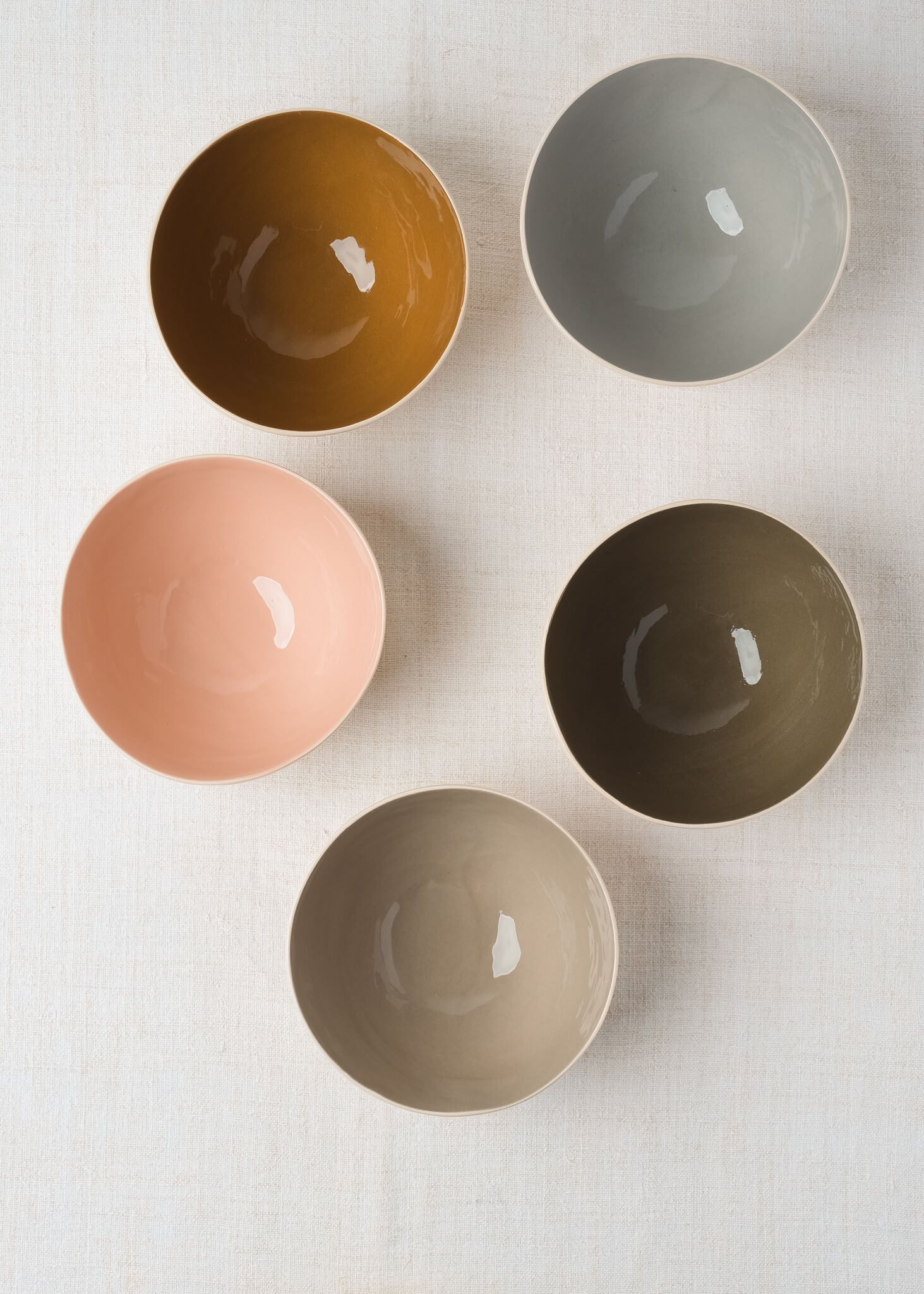 Handmade Rice Bowl – Mustard