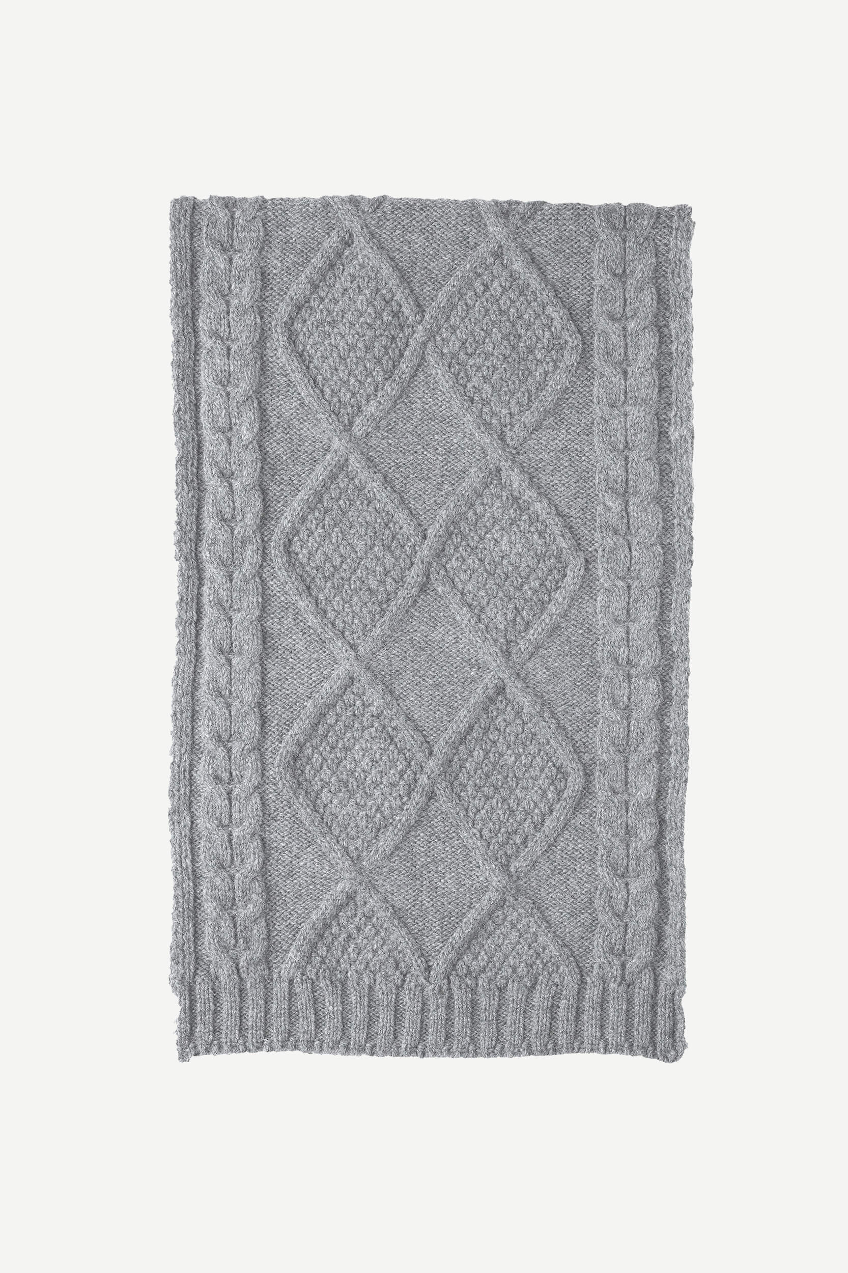 Ciaran scarf – Pebble grey