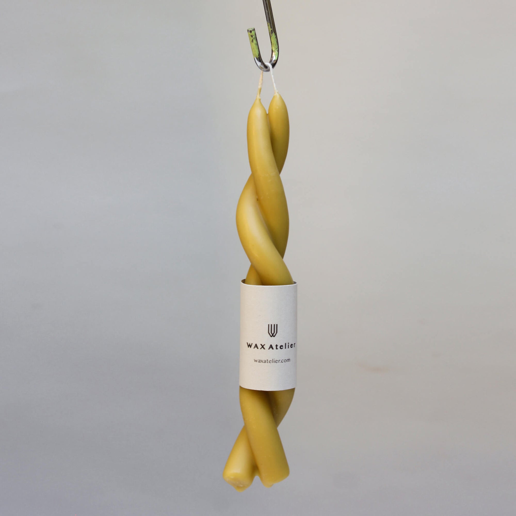 Wax Atelier - Hand Twisted Candle - Natural | Objects and Finds