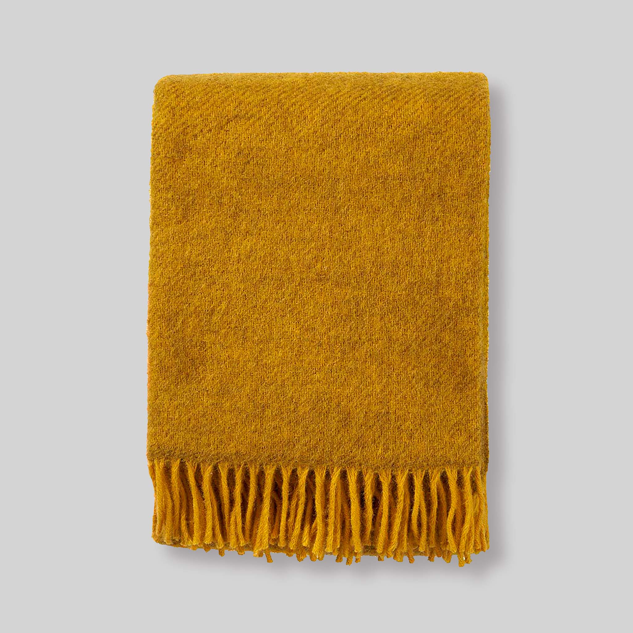 Gotland Wool Blanket – Gorse