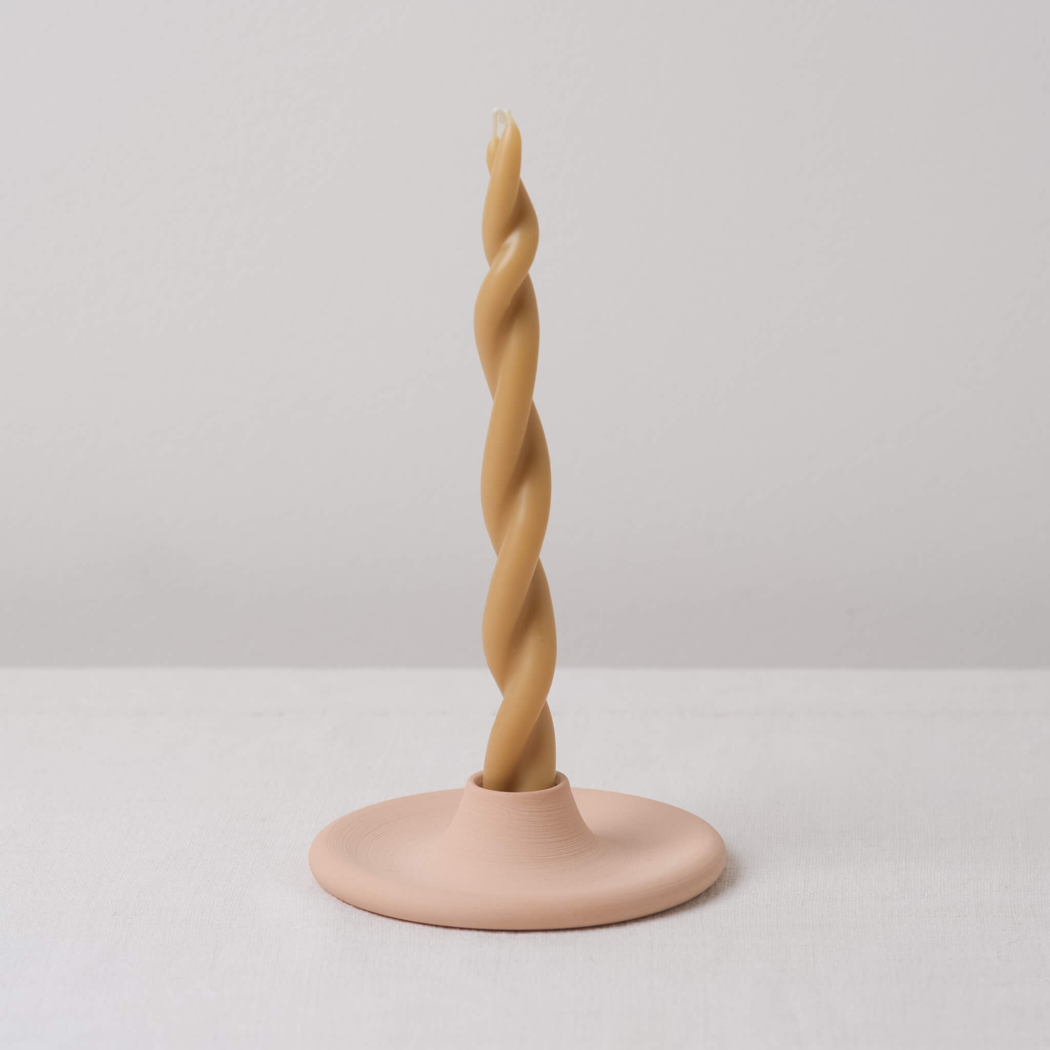 Twisted Candle - Natural