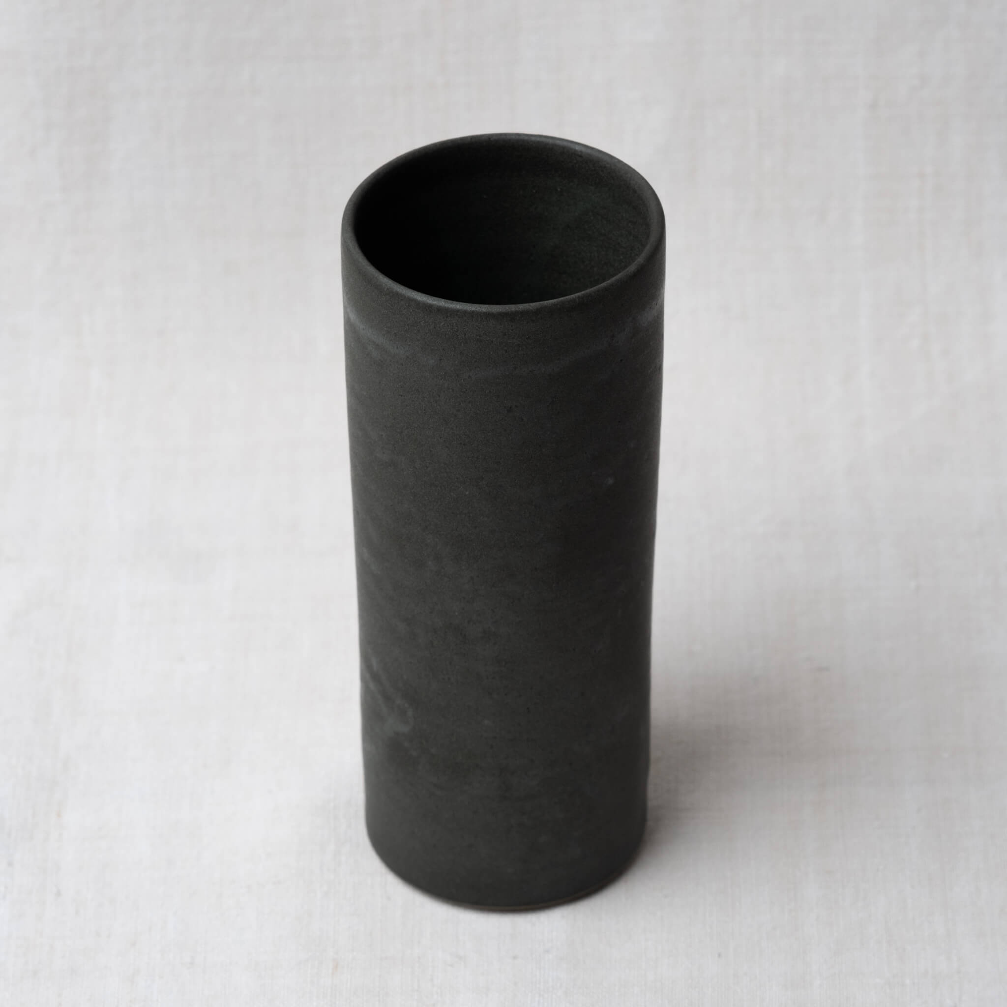 Borja Moronta – Cylinder Vase – dark grey