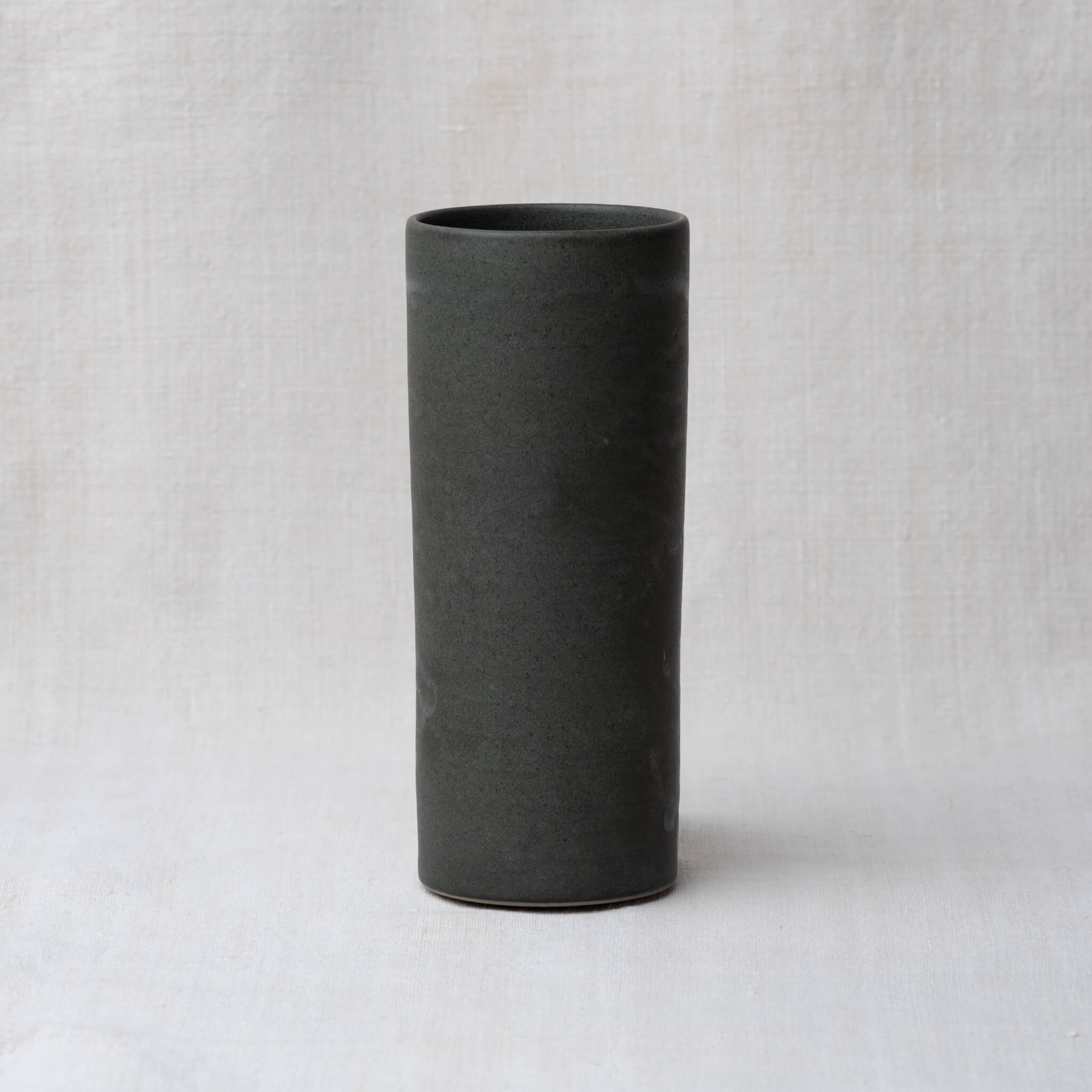 Borja Moronta – Cylinder Vase – dark grey