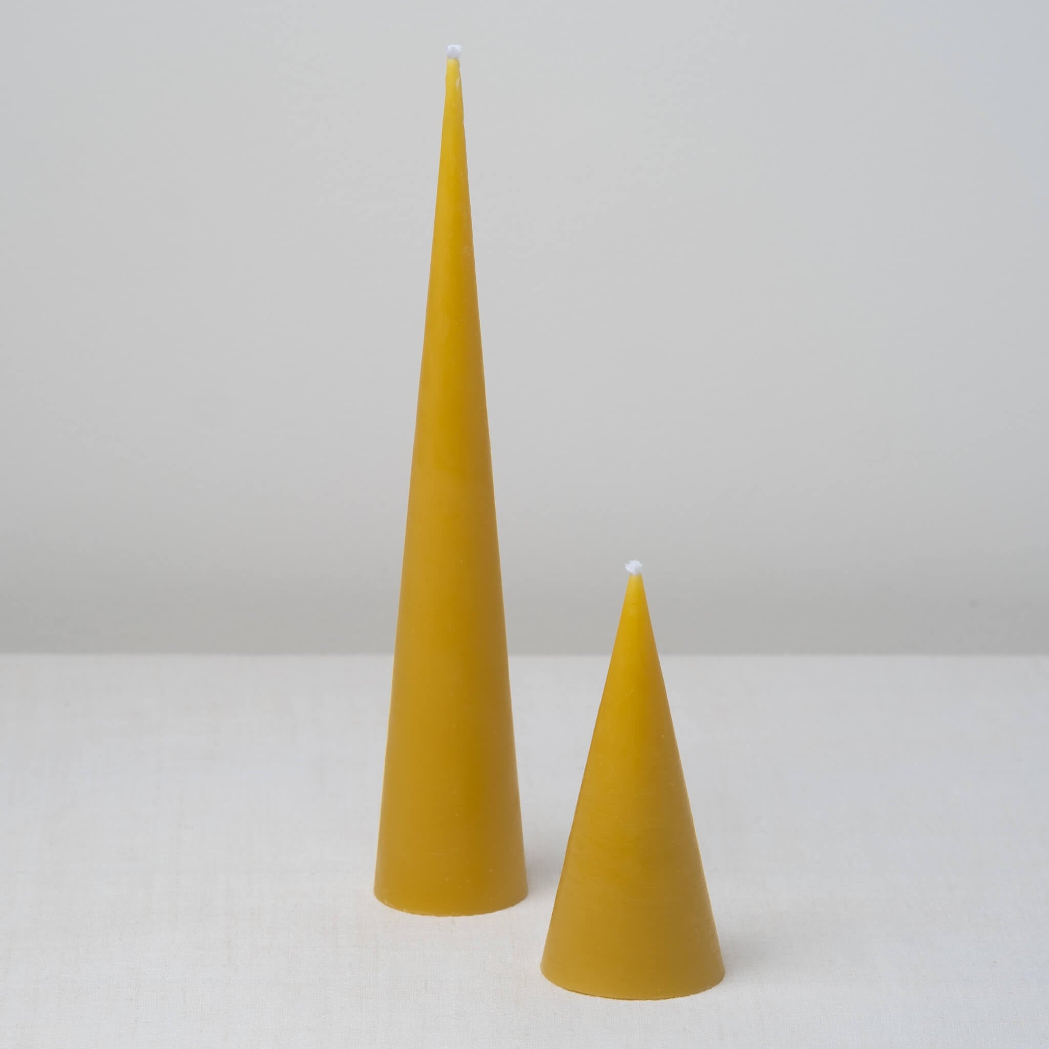 Double Cone Candle Set