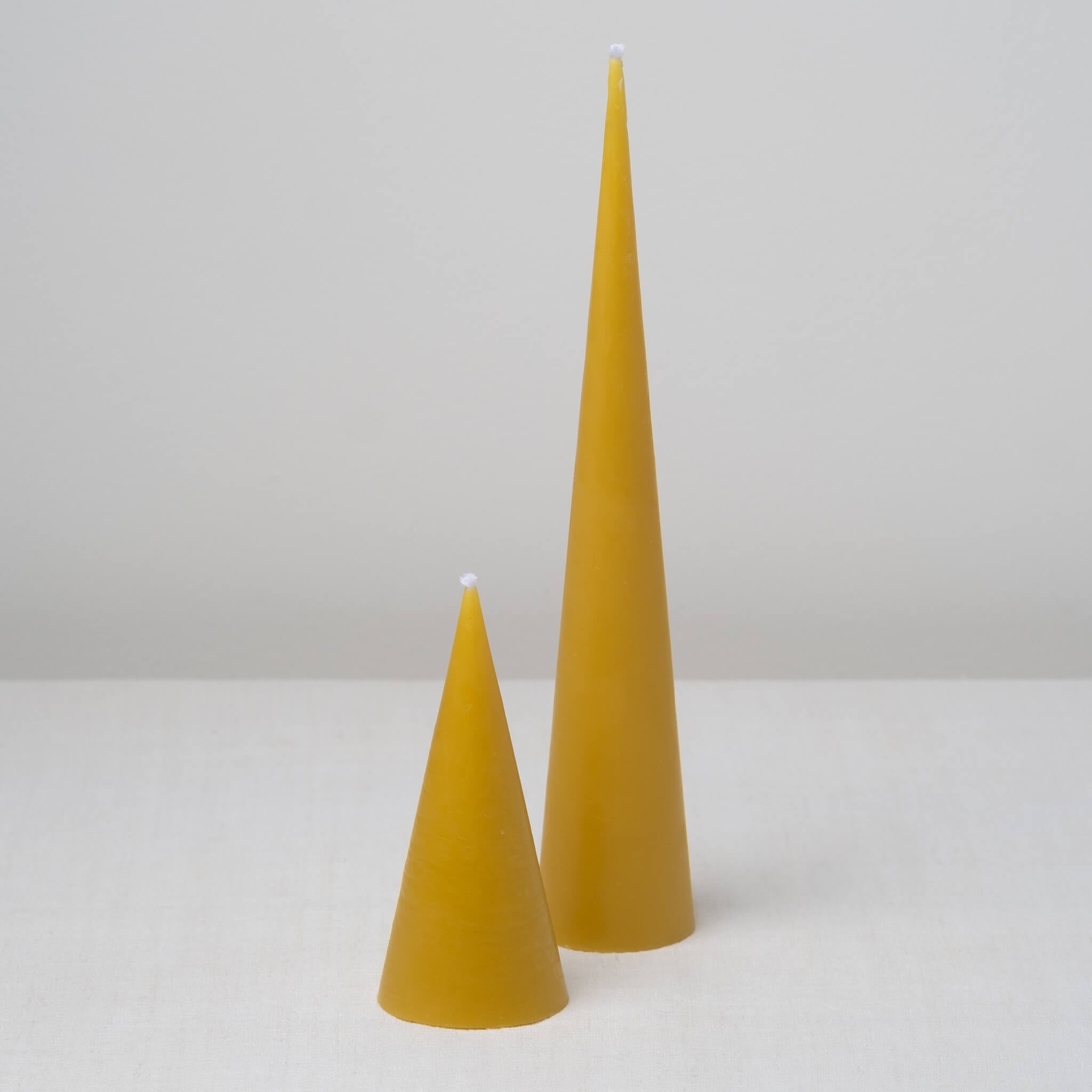 Double Cone Candle Set