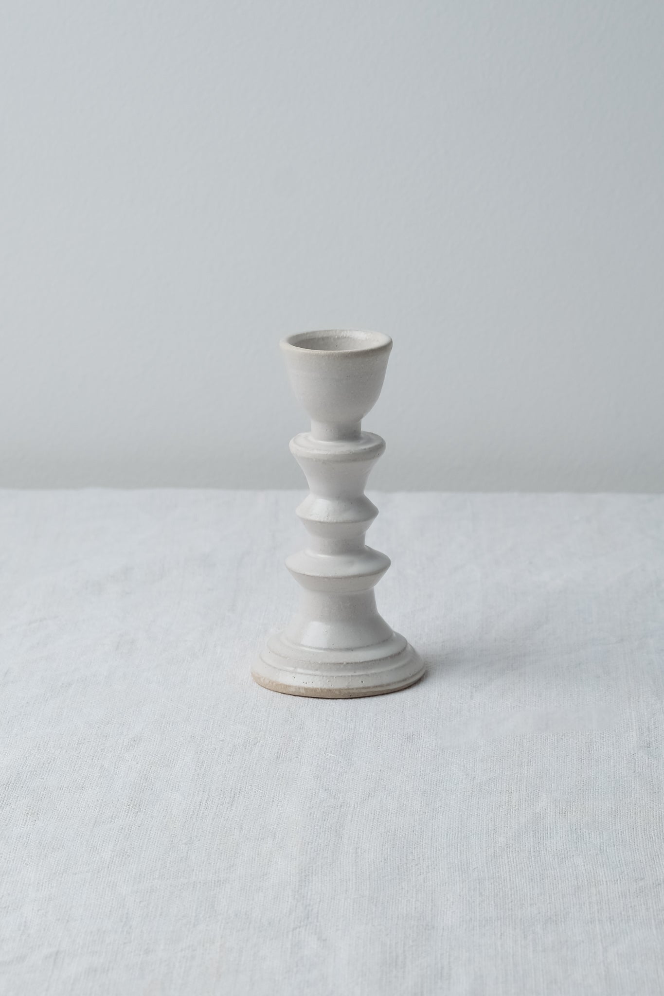 Stoneware Candlestick