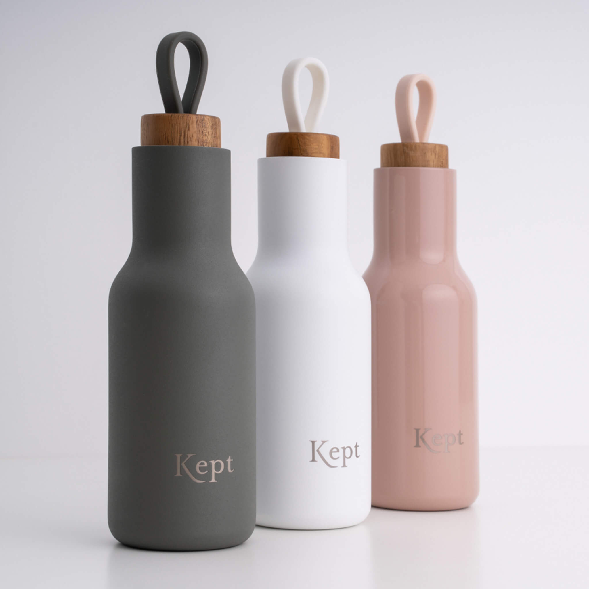 Stainless Steel Reusable Water Bottle – Chalk