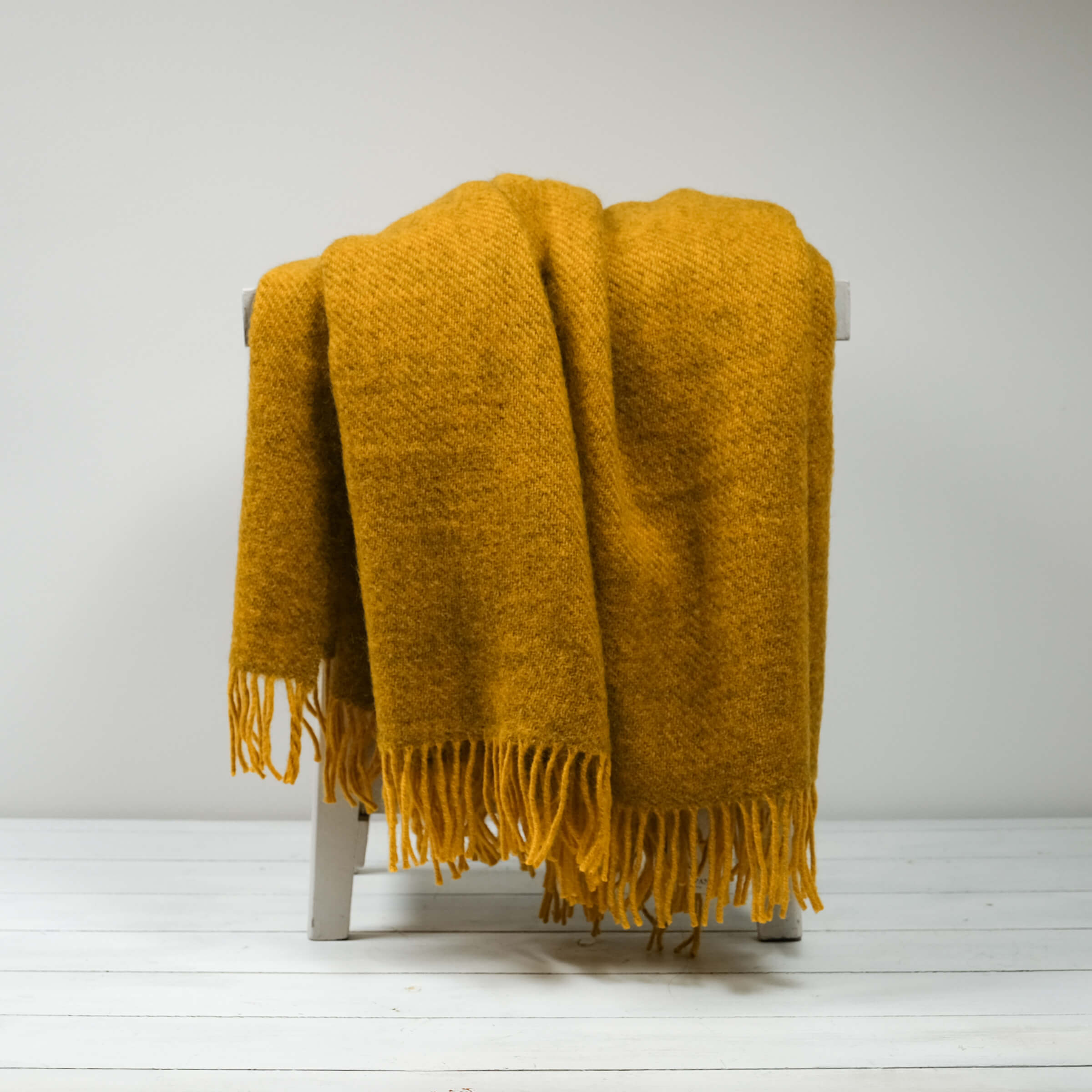 Gotland Wool Blanket – Gorse