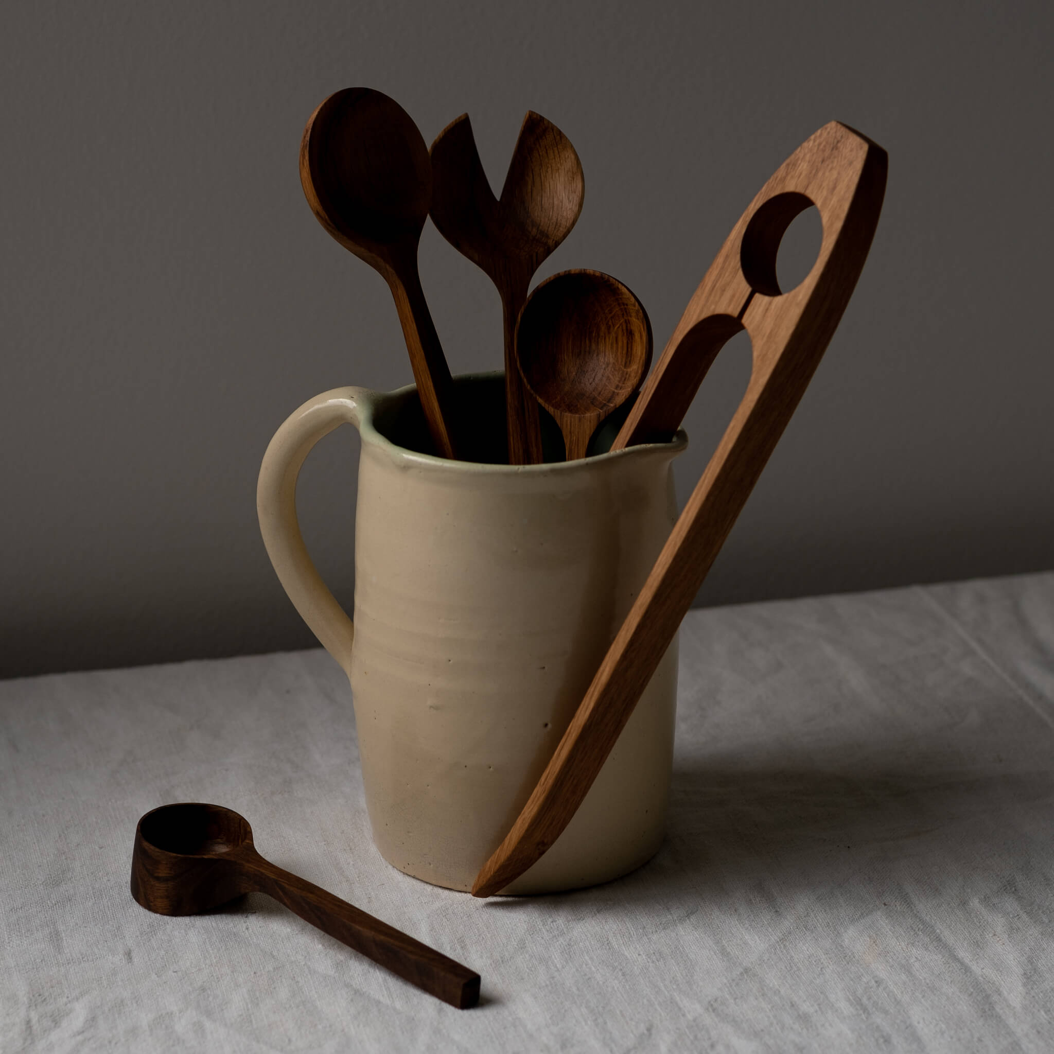 English Walnut Coffee Scoop