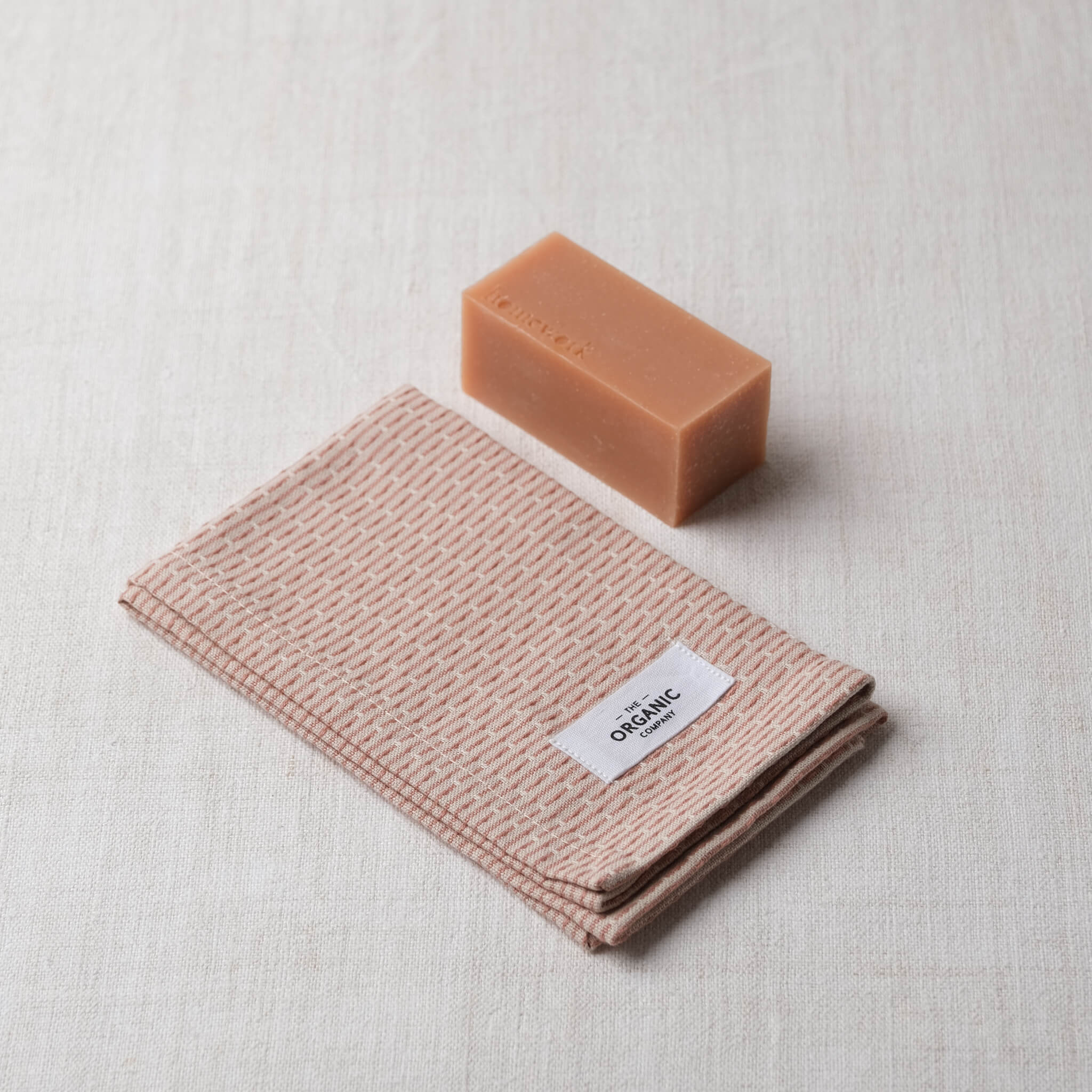 Kitchen &amp; Wash Cloth - Stone Khaki